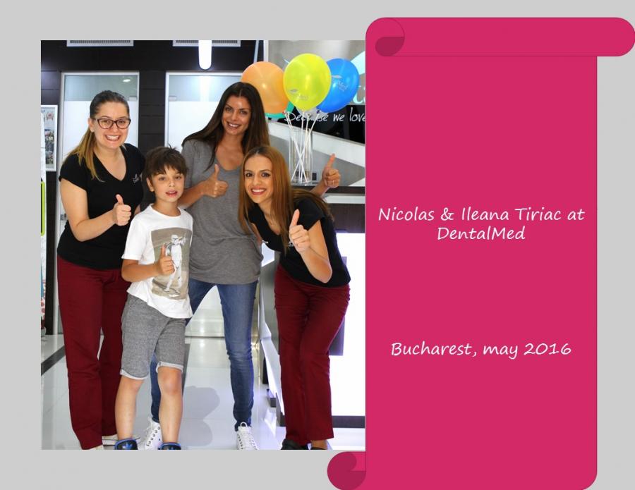 Nicolas & Ileana Tiriac at DentalMed Kids